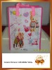 2012 new style fashion pink cartoon film bear bag