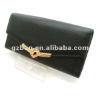 2012 new style handbag black color with golden accessories