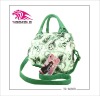 2012 new style handbag,printed flower,removable and adjustable