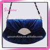 2012 new style high quality satin lady evening hand bags
