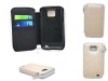 2012 new style phone case for Samsung I9100,zip pouch style