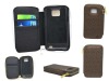2012 new style phone case for Samsung I9100,zip pouch style