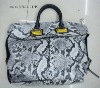 2012 new styles fashion snake pu lady handbag