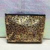 2012 new year ladies Fashionable Leopard Grain cosmetic bag