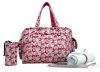 2012 newest Fashion diaper bag with baby bag hot sell