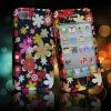 2012 newest design two part printed hard cover case for iphone 4 4s