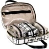 2012 newest pattern pvc make up bag set with PU handle