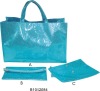 2012 newest pvc shopping promotional  beach bag set