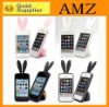 2012 newest silicon rabbit case for iphone4, for iphone4 cases rabbit ears