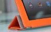 2012 newest smart cover +pc cover leather case for new ipad