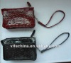 2012 newest zipper lady wallet with wrist strap