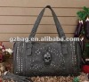 2012 personality design ladies leather tote bag