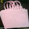 2012 pink colors blank non woven bag