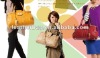 2012 plain leather tote messenger bag