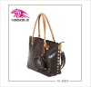 2012 popular off-white lady handbag with small purse