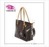 2012 popular off-white lady handbag with small purse