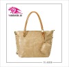 2012 popular off-white lady handbag with small purse