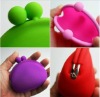 2012 popular silicone girls small wallet purse