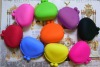 2012 popular silicone girls small wallet purse