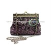 2012 promotion Peacock beaded sequin evening clutch bag 063