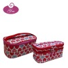 2012 promotion cosmetic bag with compartments