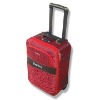 2012 promotion polyester with EVA trolley luggage