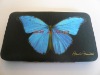 2012 promotional butterfly embroidery ladies evening bag(KY-00076)