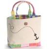 2012 promotional canvas tote bag(K-00050)