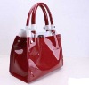 2012 promotional shinny ladies' leather handbags in stock G5422