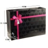 2012 quality black Present paper reticule with bow