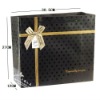 2012 quality black Present paper reticule with bow