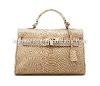 2012 real genuine leather hand bags for lady