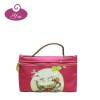2012 red contents cosmetic bag