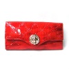 2012 red sexy wallet with shiny purse