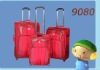 2012 red trolly luggage case