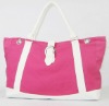 2012 rose red cotton canvas bags handbags women famous brands