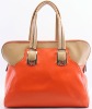 2012 shining genuine leather handbag/handbag