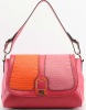 2012 shining genuine leather lady fashion handbag