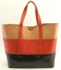 2012 shining genuine leather lady handbag