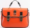 2012 shining genuine leather lady handbag