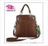 2012 shoulder lady bag made of leather,removable and adjustable