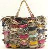 2012 snake leather lady handbag