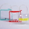 2012 special designer fashion colorful clear travel cosmetic bag