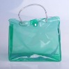 2012 special designer fashion transparent pvc shopping bag