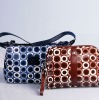 2012 special designer lady beautiful washed leather messenger bag