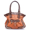 2012 spring and summer young leather handbag