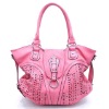 2012 spring and summer young leather handbag