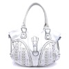 2012 spring and summer young leather handbag