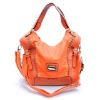 2012 spring and summer young leather handbag