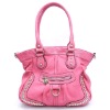 2012 spring and summer young leather handbag